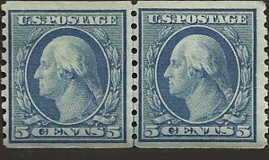 # 496 MINT NEVER HINGED BLUE GEORGE WASHINGTON