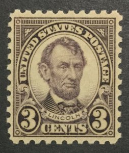 MOMEN: US STAMPS #584 MINT OG NH VF LOT #33327