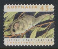 Australia SG 1330p  Used perf 11½ phospher band -Threatened Species - Possum