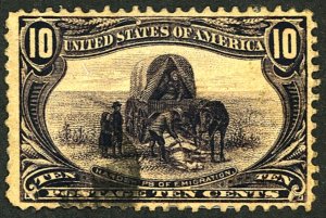 U.S. #290 USED CREASES