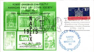 1975 NAPEX Stamp Show Cover – Napex Cachet