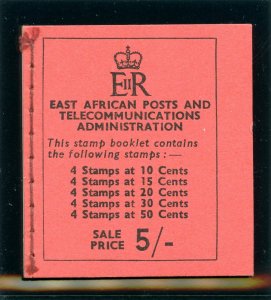 K.U.T. 1961 QEII 5s Booklet stitched left superb MNH. SG SB9.