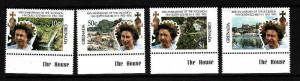 Grenada-Sc#2047-50-unused NH set-QEII Accession, 40th-Royalty-1992-