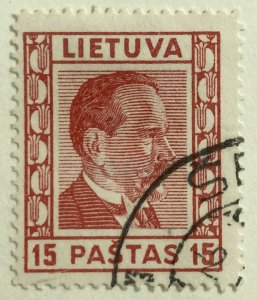 AlexStamps LITHUANIA #298 VF Used 