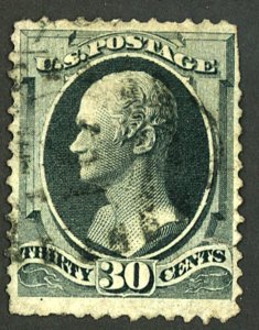 U.S. #165 USED CREASE