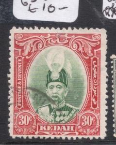 Malaya Kedah SG 63 VFU (2dmd)