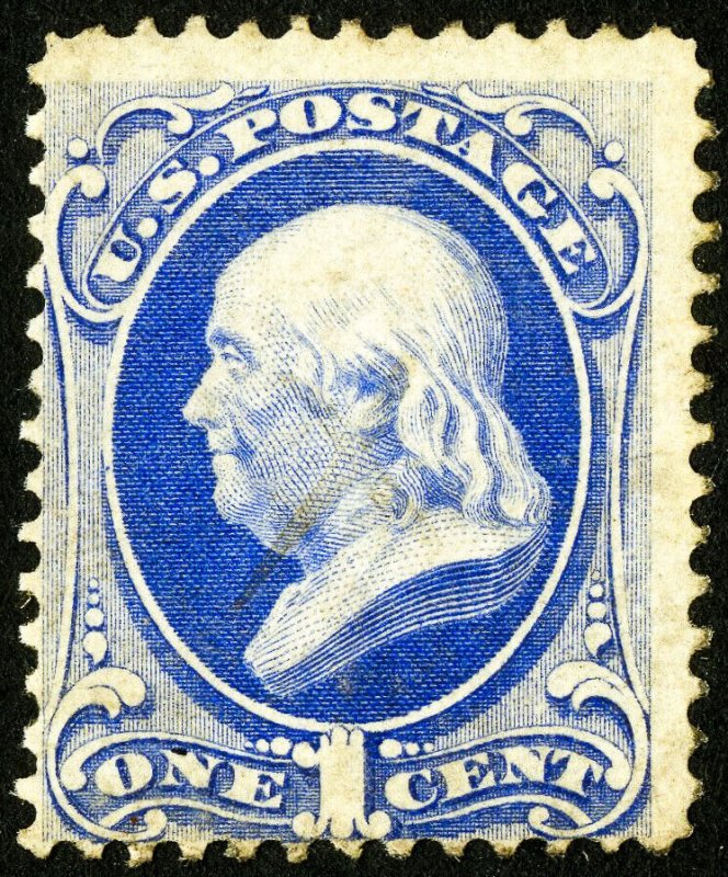 US Stamps # 145 MLH Fresh Scott Value $650.00