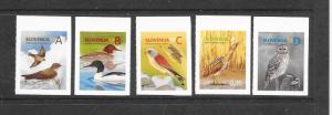 BIRDS - SLOVENIA #1043-7   MNH