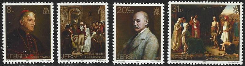Jersey #316-319 MNH Full Set of 4