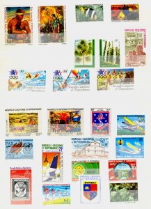 New Caledonia Collection MNH CV$13310.00 Imperforate 1950-1997 In Two Stockbooks