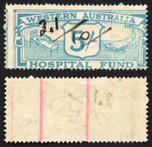 Western Australia 5/- Turquoise Hospital Fund BF11