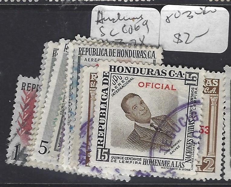 HONDURAS  (PP0401B)  SC CO69, 71-3, 78, 80-3  VFU