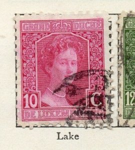 Luxembourg 1914 Early Issue Fine Used 10c. NW-112792