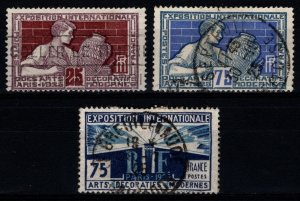 France 1924-25 International Exhibition of Modern Arts, Part Set [Used]