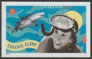 USA Sc. 5693a (58c) Eugenie Clark 2022 MNH *no die cuts*