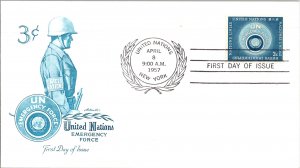 United Nations, New York, Worldwide First Day Cover