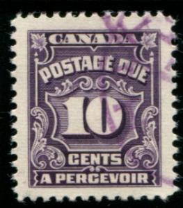 J20 Canada 10c Postage Due, used