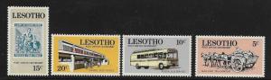 Lesotho 1972 Centenary of mail service Transport bus Stamp Post office MNH A376