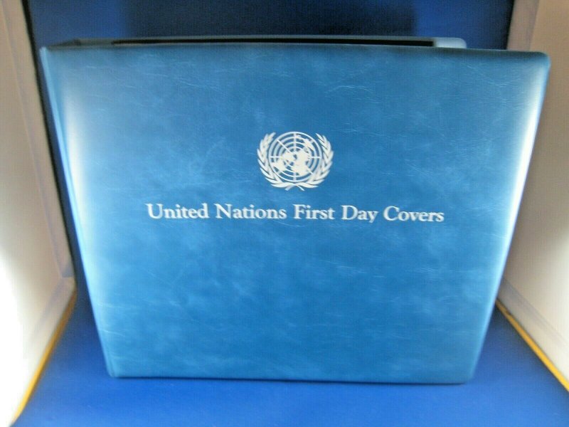 UNITED NATIONS FIRST DAY COVER ALBUM