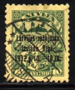 Latvia #165     used
