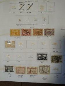 collection on pages Portugal 1880-99 CV $605