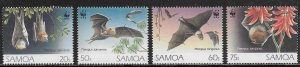 Samoa Scott #'s 827 - 830 MNH
