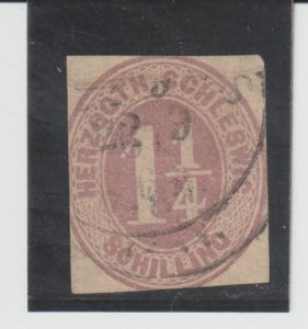 Germany-Schleswig-Holstein Scott #11 CV. $25.