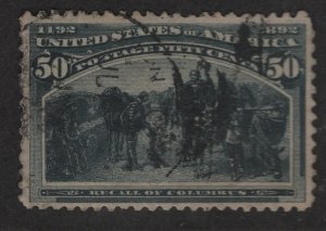 US Sc#240 used, VF, Cv. $200