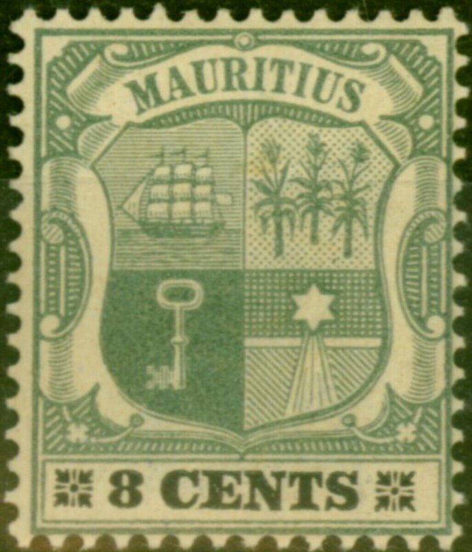 Mauritius 1902 8c Green & Black-Buff SG147 Fine & Fresh LMM