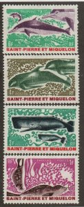 St.  Pierre & Miquelon 389-392 Set Mint hinged