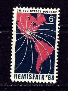 U.S. 1340 MNH 1968 Hemisfair