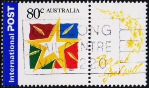 Australia. 2001 80c S.G.2137 Fine Used