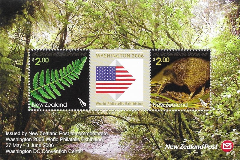 New Zealand 2070  2006  S/S  VF  Mint NH