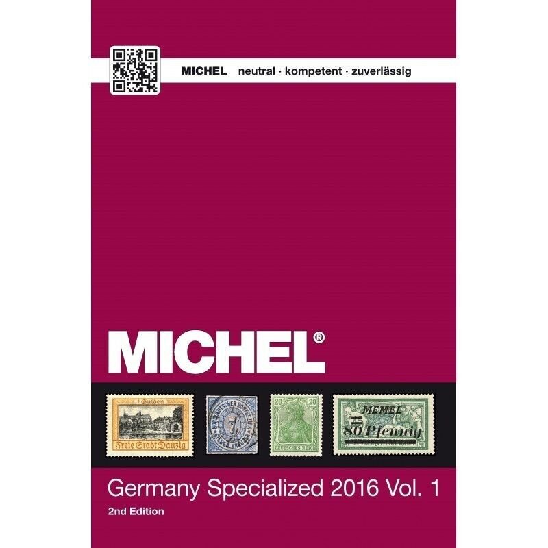 Michel stamp catalogue Michel Germany upto 1945 Specialised English lang.  vol 1 | Publications & Supplies - Publications, Stamp / HipStamp