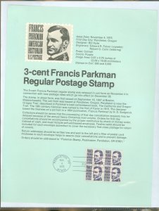 United States #SP296/1297