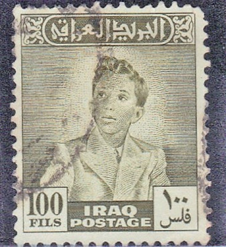 IRAQ SC# 126 **USED** 1948  100f  KING FAISAL II SEE SCAN