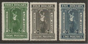 Canada Revenues Quebec Law Stamps QL67-69 Mint never hinged