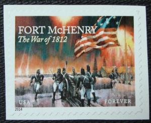 US #4921 MNH Single, Fort McHenry, SCV $1.00