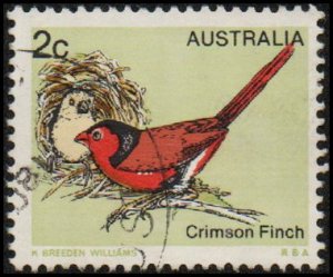 Australia 714 - Used - 2c Crimson Finch (1979)