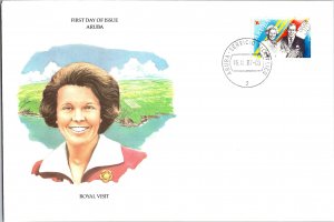 Aruba, Worldwide First Day Cover, Royalty