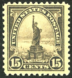 U.S. #566 MINT OG NH