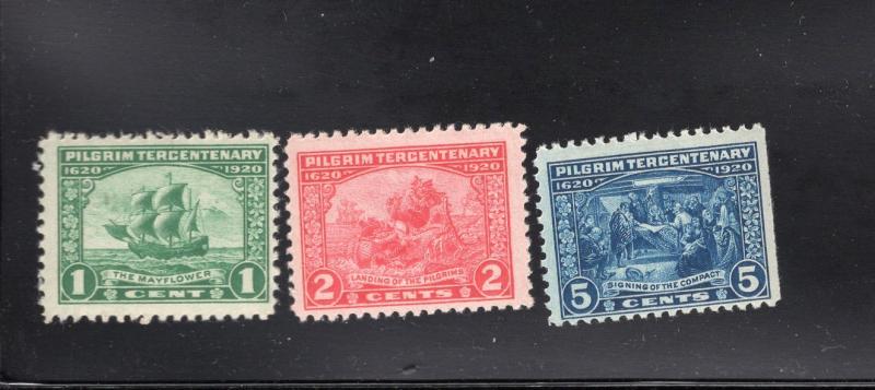 US Scott#548-550 MNH Set Post Office Fresh CV $132