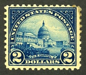 U.S. #572 MINT OG LH