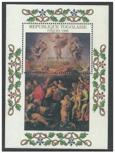 TOGO TOGOLAISE SHEET RELIGION CHRISTMAS RAPHAEL