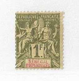 Senegal Sc #52  1fr OG FVF