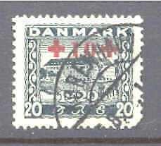 Denmark B2 used Red Cross SCV40