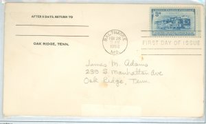 US 1006 rail transportation FDC