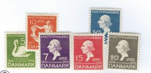 Denmark SC#246-251 Mint VF SCV$33.50...Grab a Value!