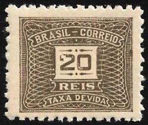 Brazil Postage Due Scott # J82 Mint MH. All Additional Items Ship Free.