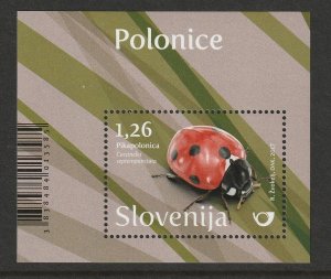 SLOVENIA #1236 LADY BUG S/S MNH